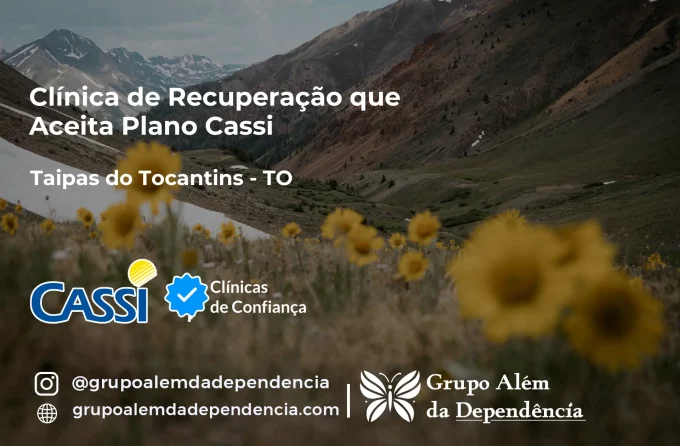 Clínica de Recuperação que Aceita CASSI em Taipas do Tocantins -TO