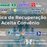 Clinica de Recuperação que aceita convenio medico