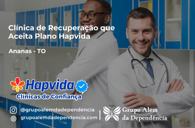 Clínica de Recuperação que Aceita Hapvida em Ananás - TO