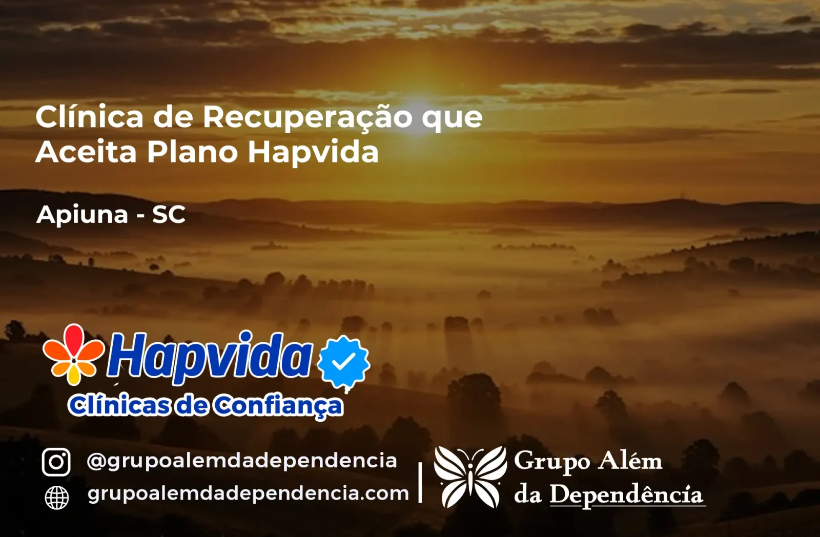 Clínica de Recuperação que Aceita Hapvida em Apiúna - SC