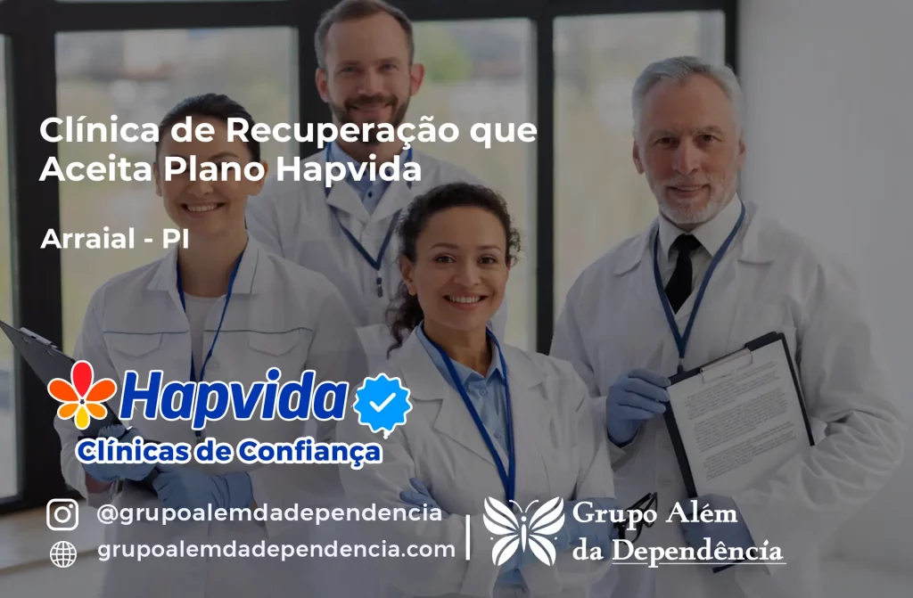 Clínica de Recuperação que Aceita Hapvida em Arraial - PI 1 Clínica de Recuperação que Aceita Hapvida em Arraial - PI