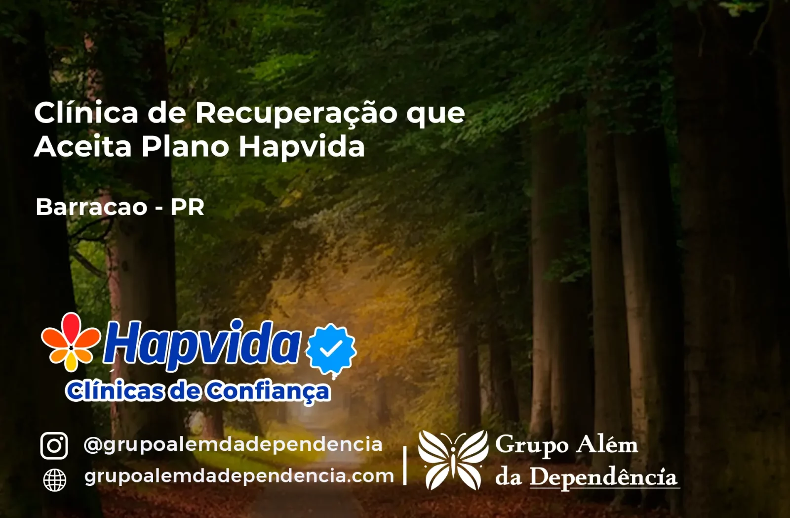 Clínica de Recuperação que Aceita Hapvida em Barracão - PR