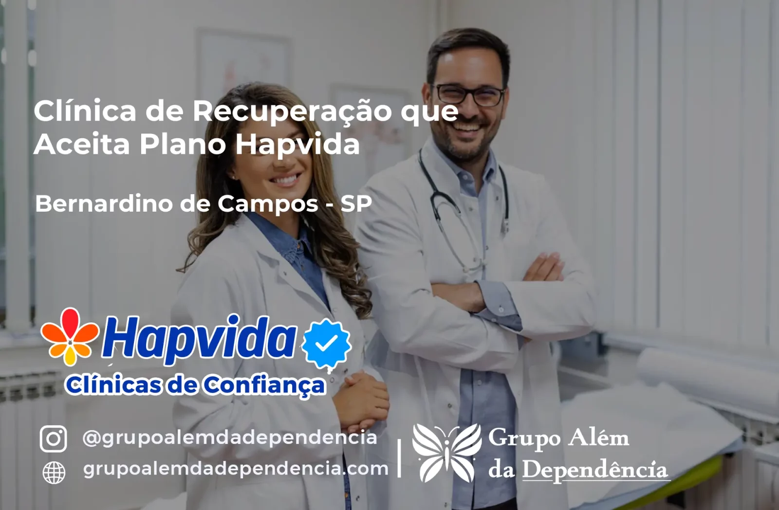 Clínica de Recuperação que Aceita Hapvida em Bernardino de Campos - SP