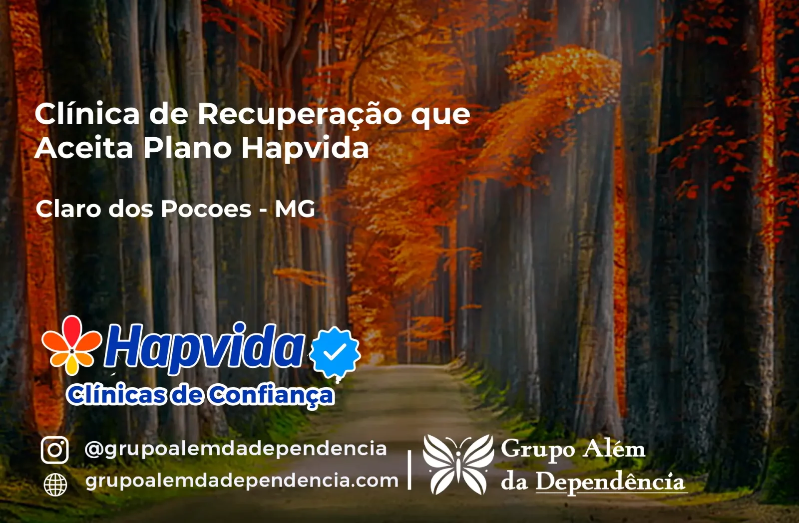 Clínica de Recuperação que Aceita Hapvida em Claro dos Poções - MG