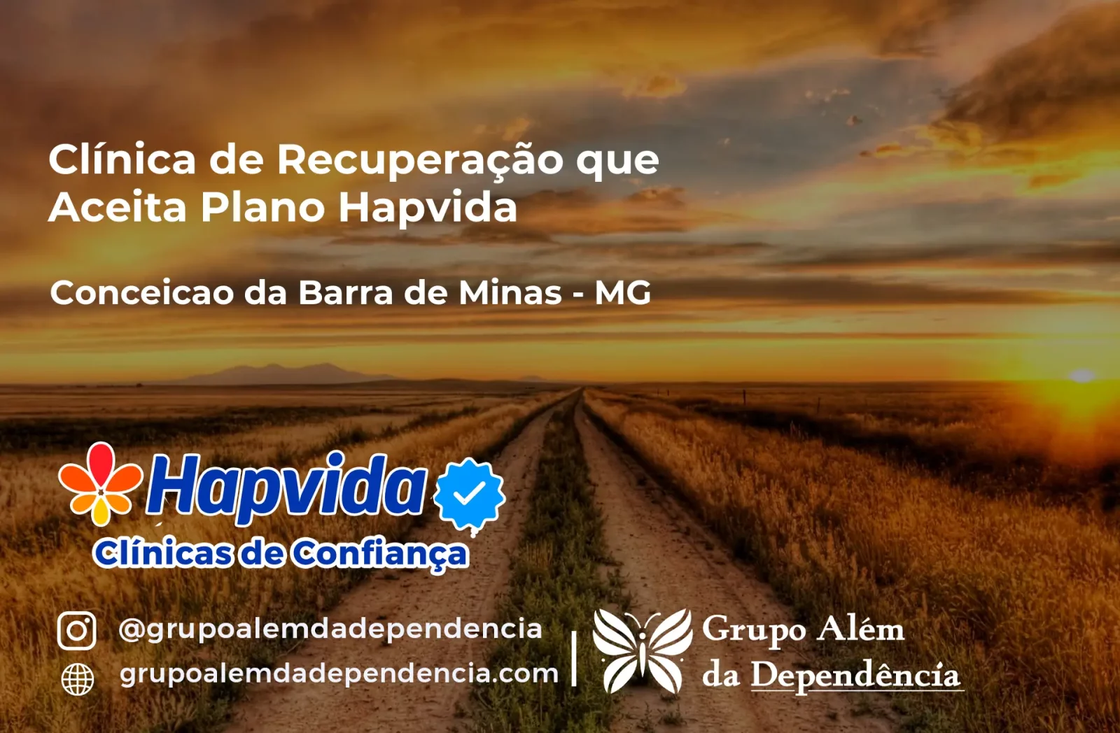 Clínica de Recuperação que Aceita Hapvida em Conceição da Barra de Minas - MG