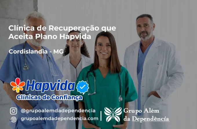 Clínica de Recuperação que Aceita Hapvida em Cordislândia - MG