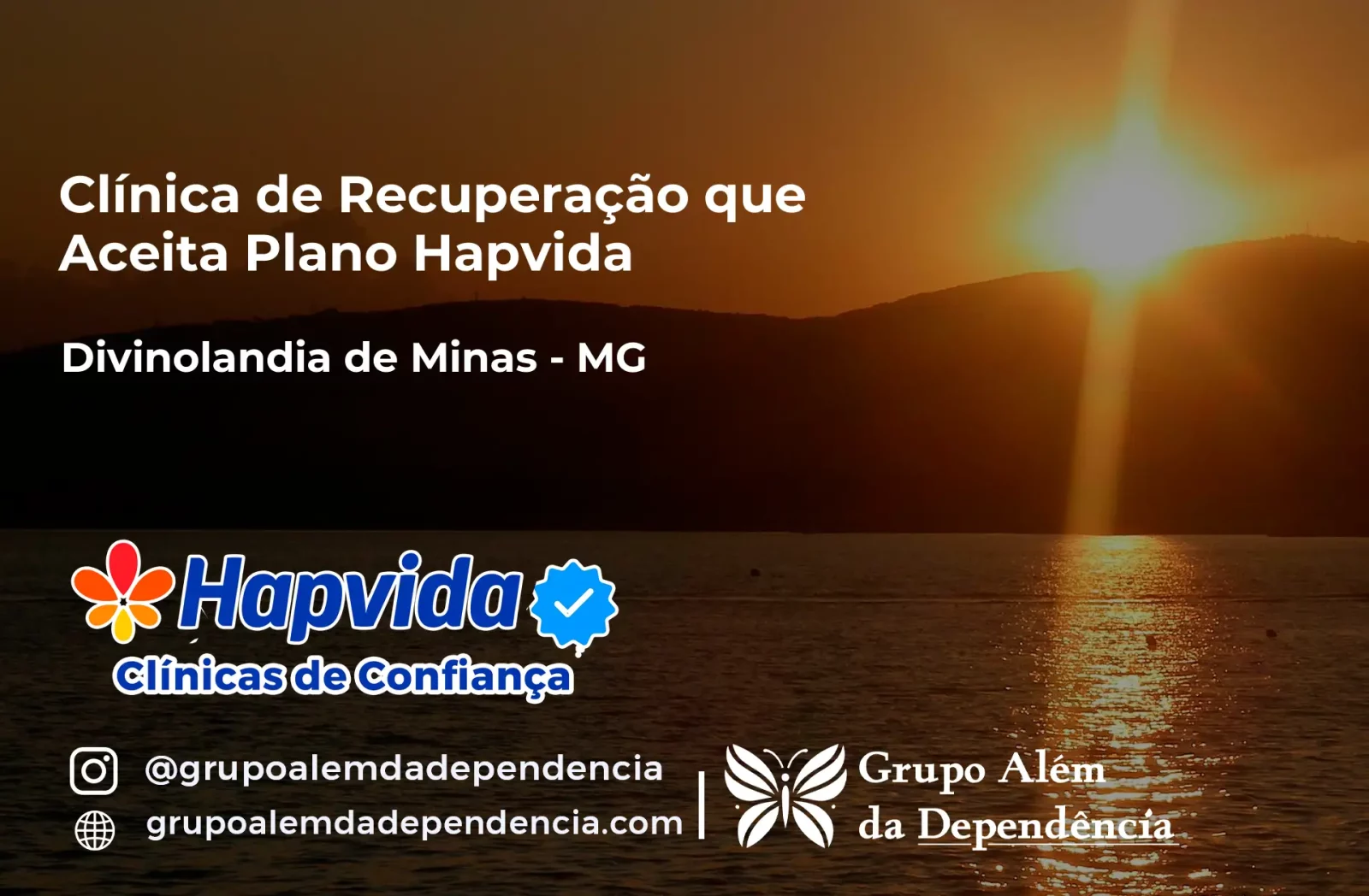 Clínica de Recuperação que Aceita Hapvida em Divinolândia de Minas - MG