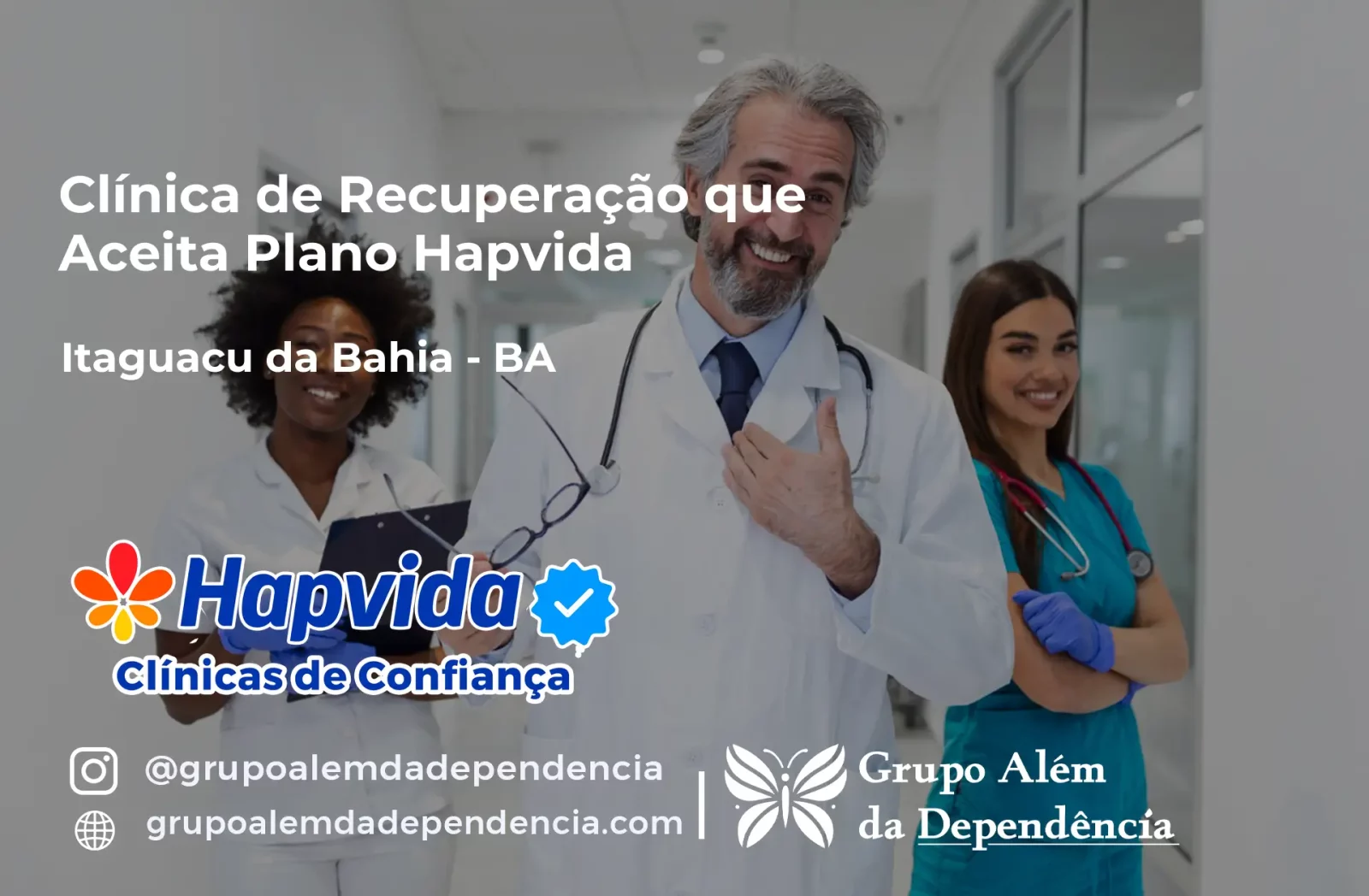 Clínica de Recuperação que Aceita Hapvida em Itaguaçu da Bahia - BA
