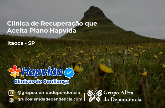 Clínica de Recuperação que Aceita Hapvida em Itaoca - SP