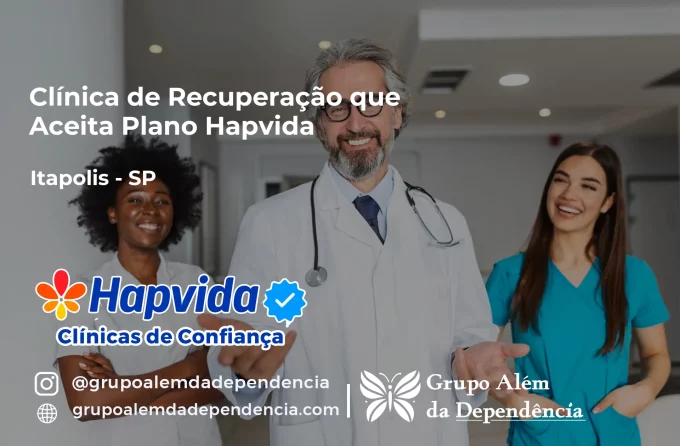 Clínica de Recuperação que Aceita Hapvida em Itápolis - SP