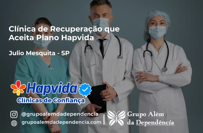 Clínica de Recuperação que Aceita Hapvida em Júlio Mesquita - SP