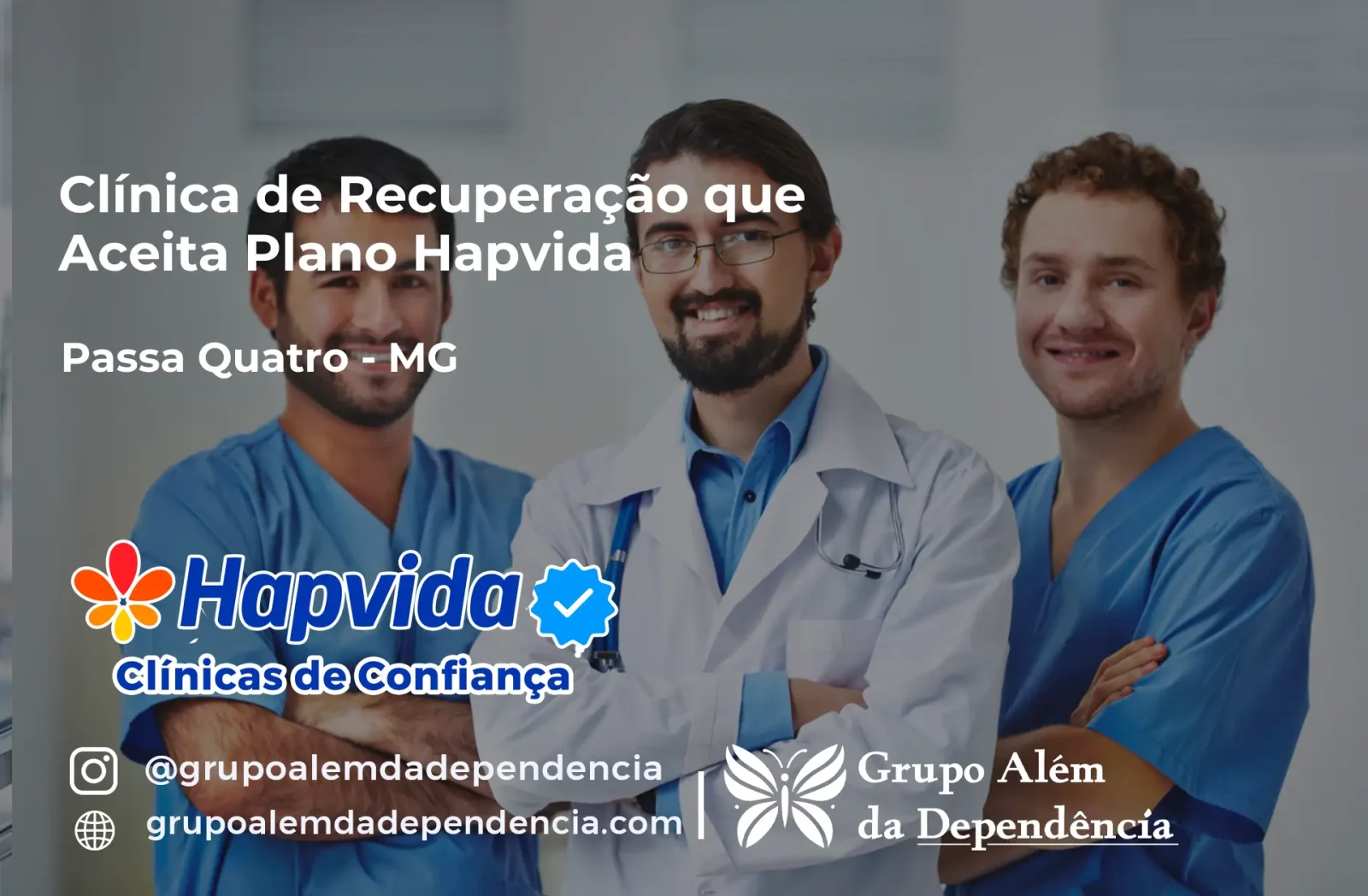 Clínica de Recuperação que Aceita Hapvida em Passa Quatro - MG