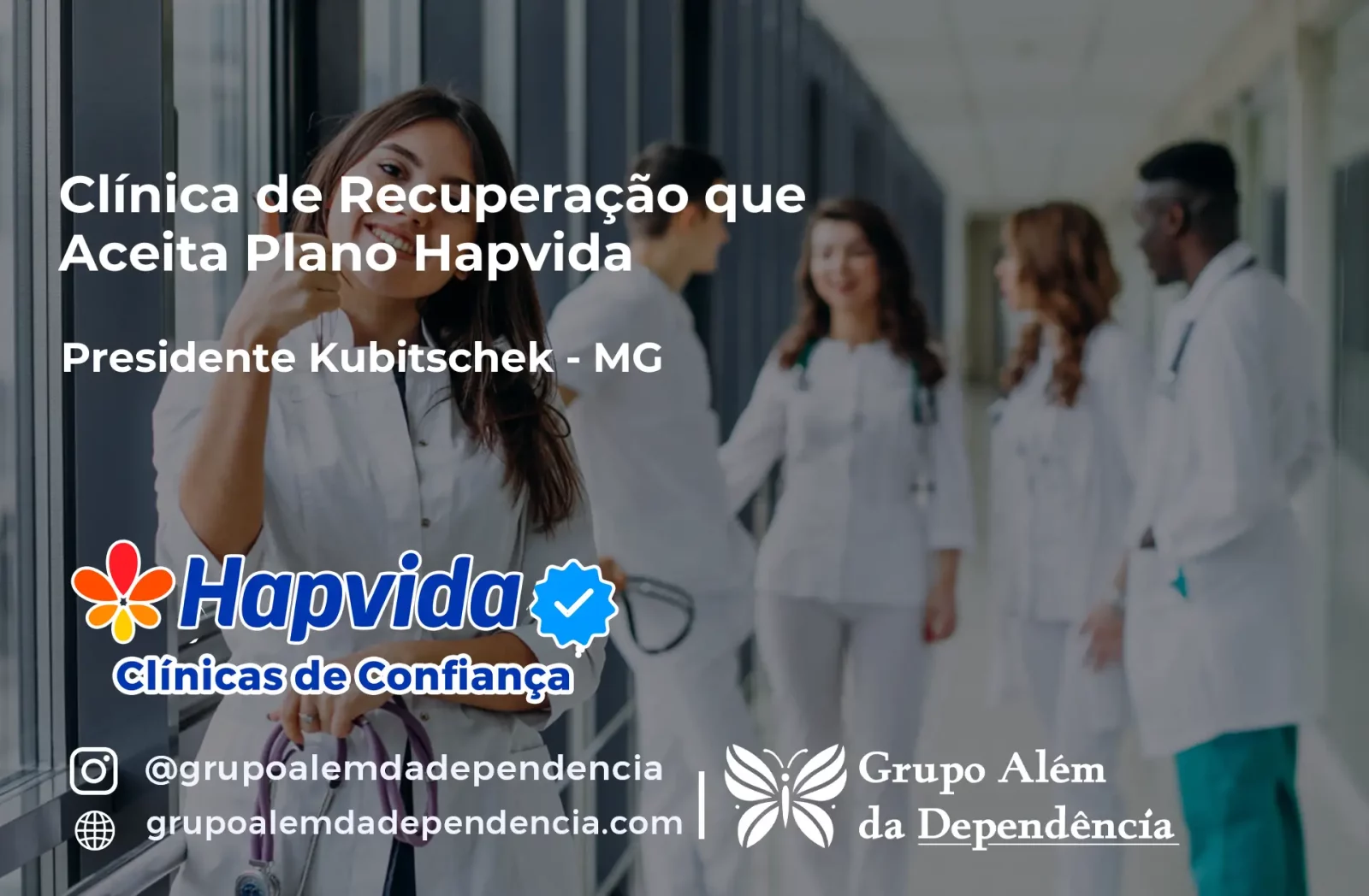 Clínica de Recuperação que Aceita Hapvida em Presidente Kubitschek - MG