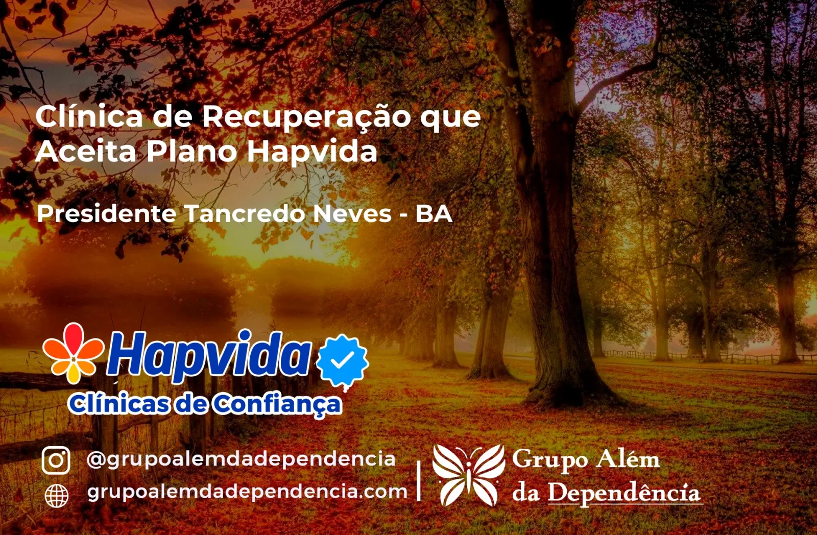 Clínica de Recuperação que Aceita Hapvida em Presidente Tancredo Neves - BA