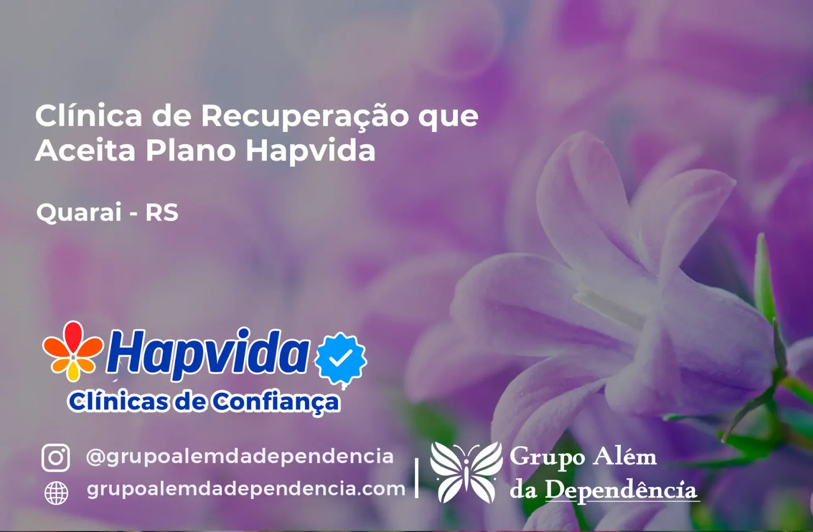 Clínica de Recuperação que Aceita Hapvida em Quaraí - RS