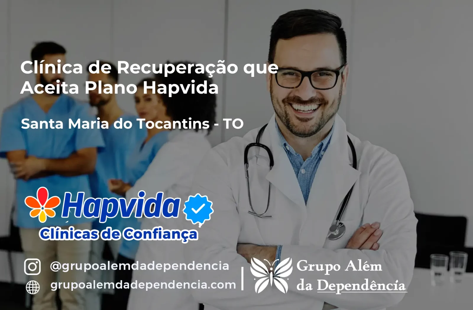 Clínica de Recuperação que Aceita Hapvida em Santa Maria do Tocantins - TO