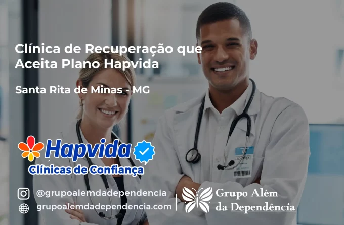 Clínica de Recuperação que Aceita Hapvida em Santa Rita de Minas - MG