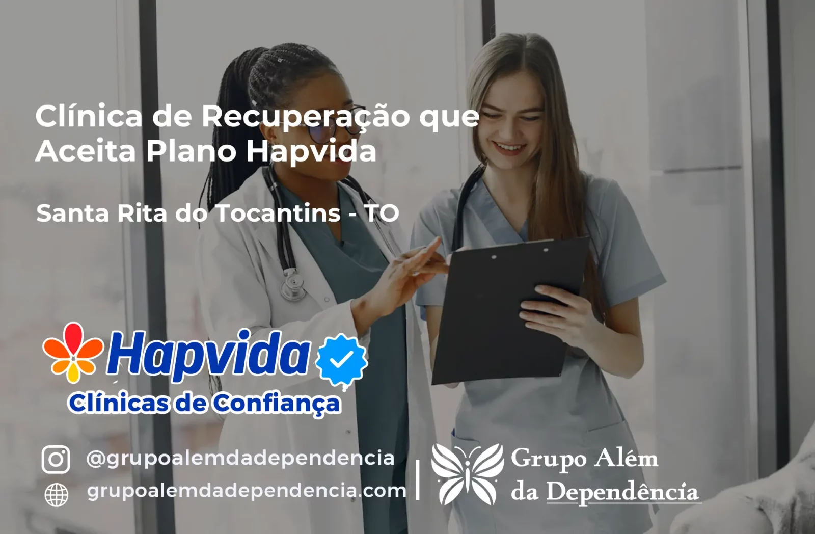 Clínica de Recuperação que Aceita Hapvida em Santa Rita do Tocantins - TO
