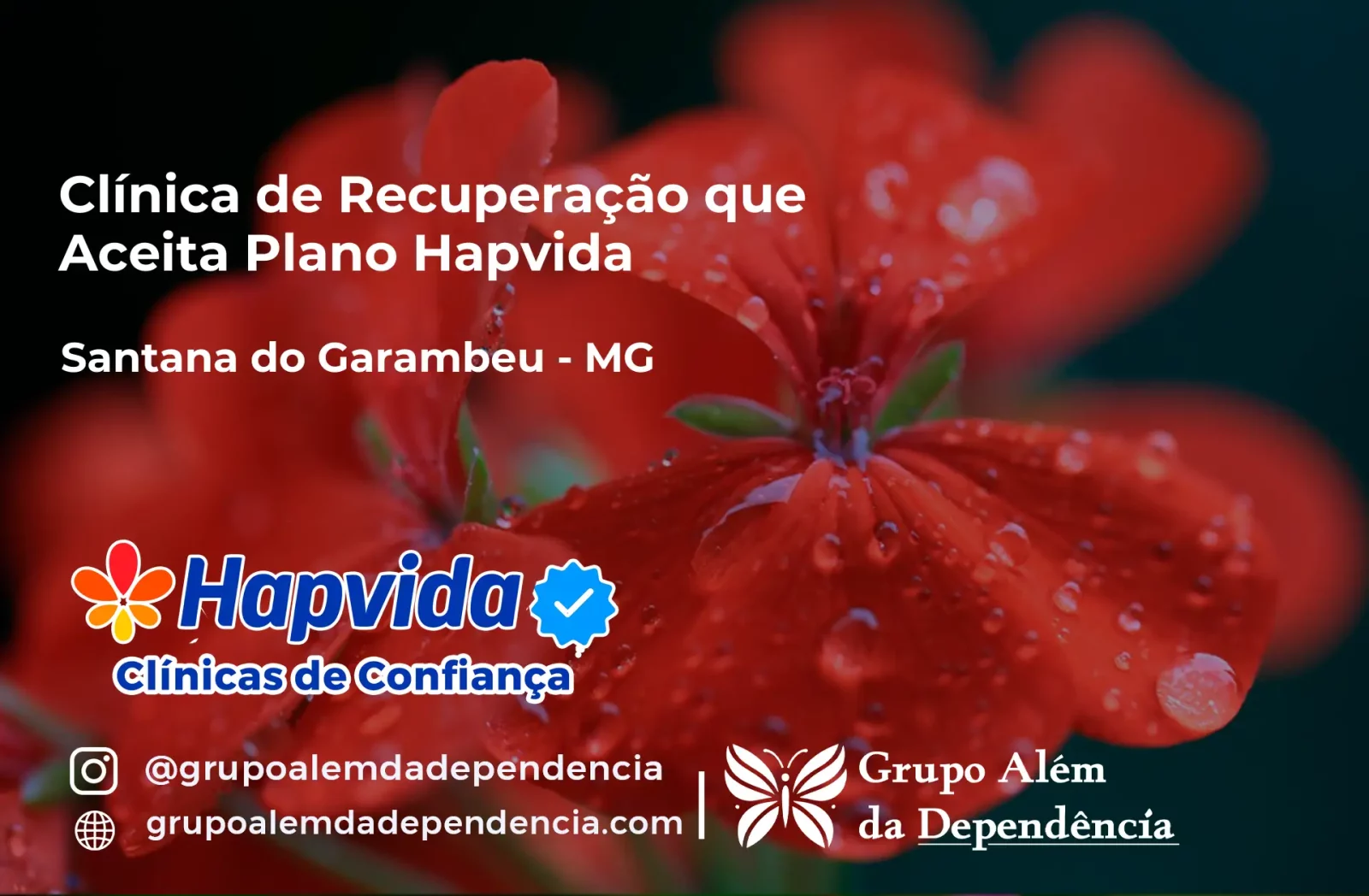 Clínica de Recuperação que Aceita Hapvida em Santana do Garambéu - MG