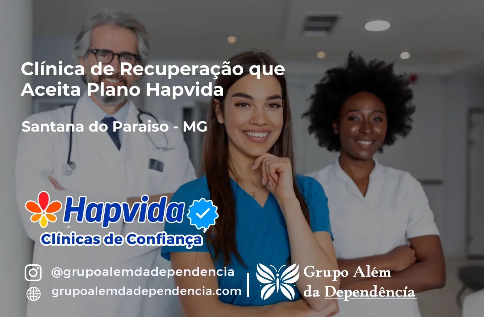 Clínica de Recuperação que Aceita Hapvida em Santana do Paraíso - MG