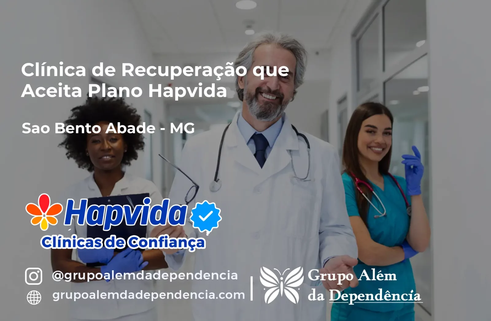 Clínica de Recuperação que Aceita Hapvida em São Bento Abade - MG