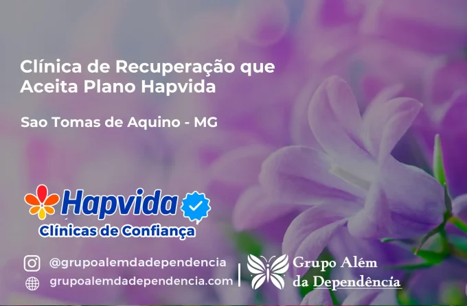 Clínica de Recuperação que Aceita Hapvida em São Tomás de Aquino - MG