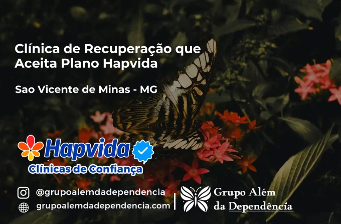 Clínica de Recuperação que Aceita Hapvida em São Vicente de Minas - MG