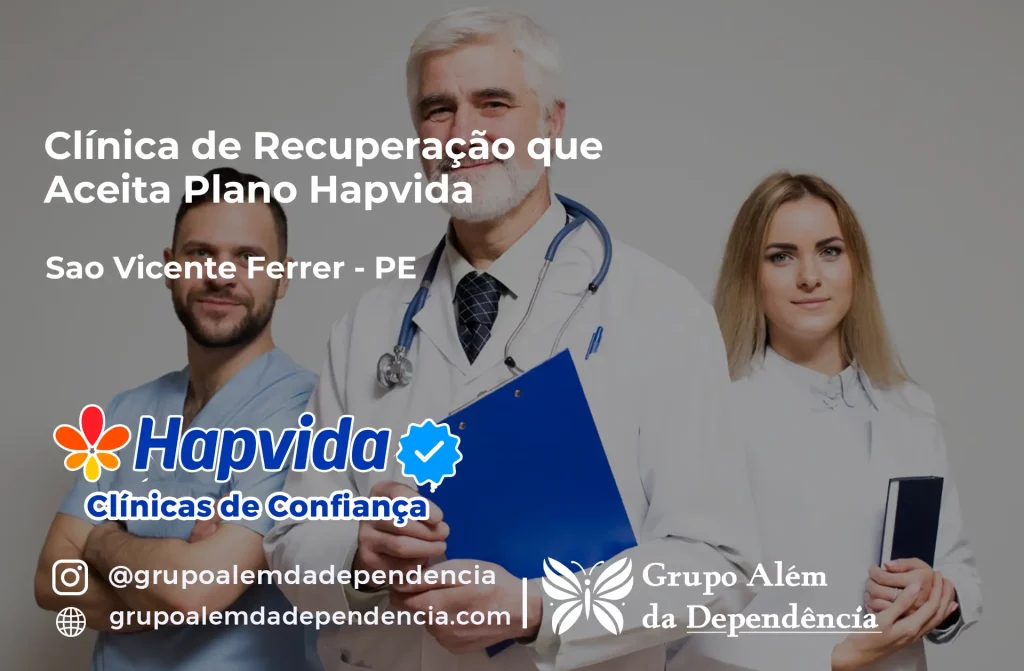 Clínica de Recuperação que Aceita Hapvida em São Vicente Férrer - PE 1 Clínica de Recuperação que Aceita Hapvida em São Vicente Férrer - PE
