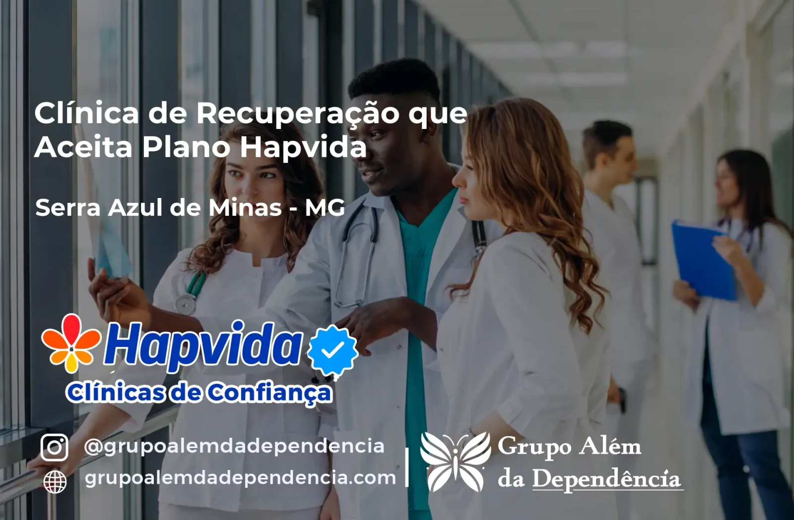 Clínica de Recuperação que Aceita Hapvida em Serra Azul de Minas - MG