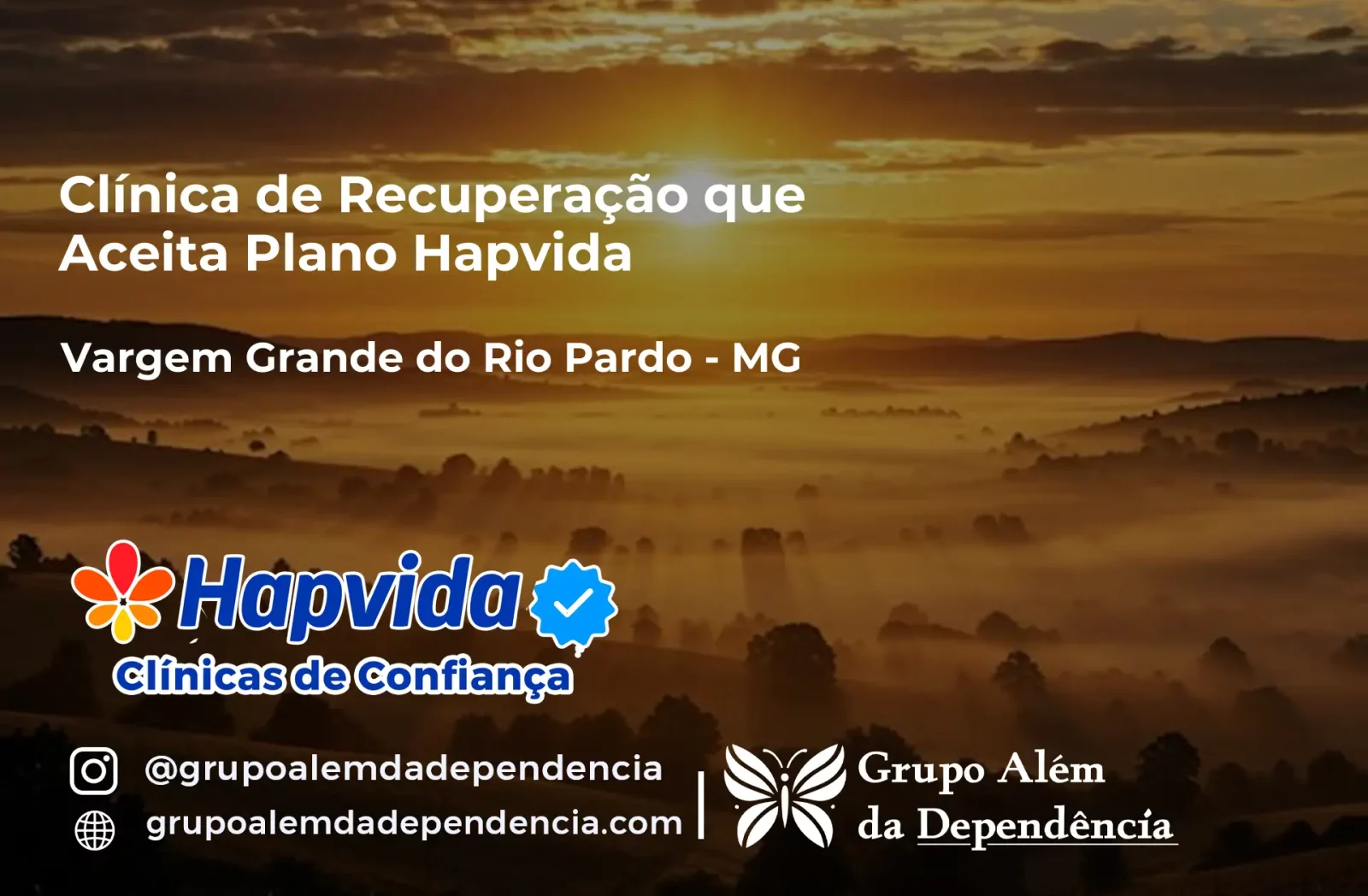 Clínica de Recuperação que Aceita Hapvida em Vargem Grande do Rio Pardo - MG
