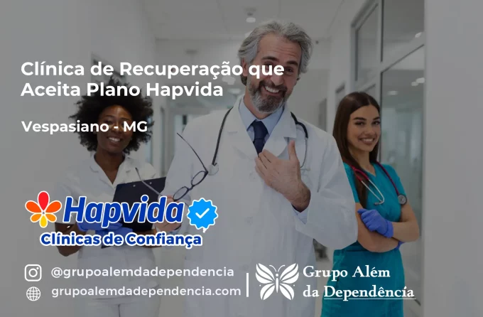 Clínica de Recuperação que Aceita Hapvida em Vespasiano - MG