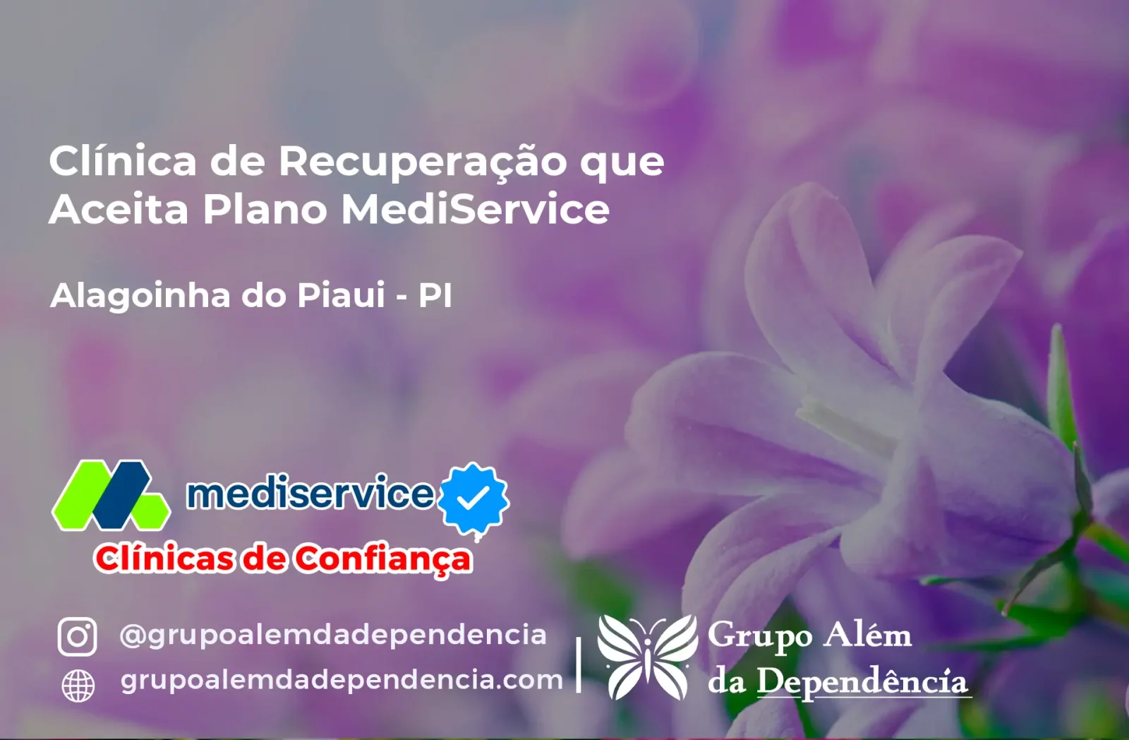 Clínica de Recuperação que Aceita Mediservice em Alagoinha do Piauí - PI