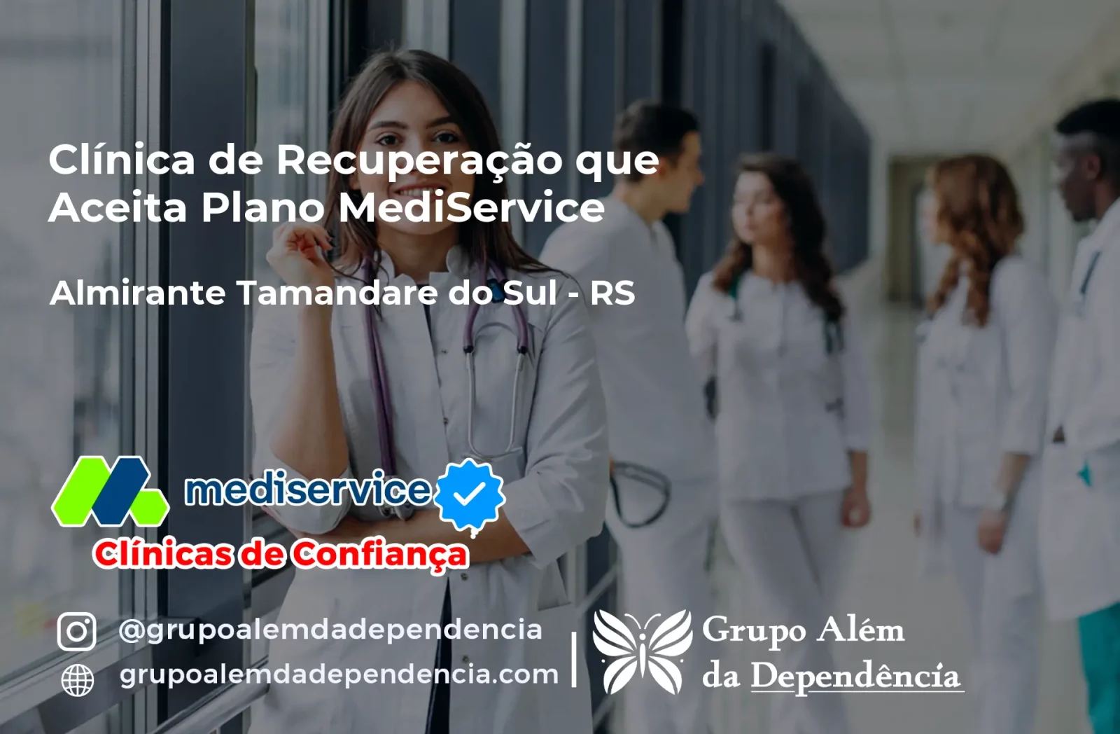 Clínica de Recuperação que Aceita Mediservice em Almirante Tamandaré do Sul - RS