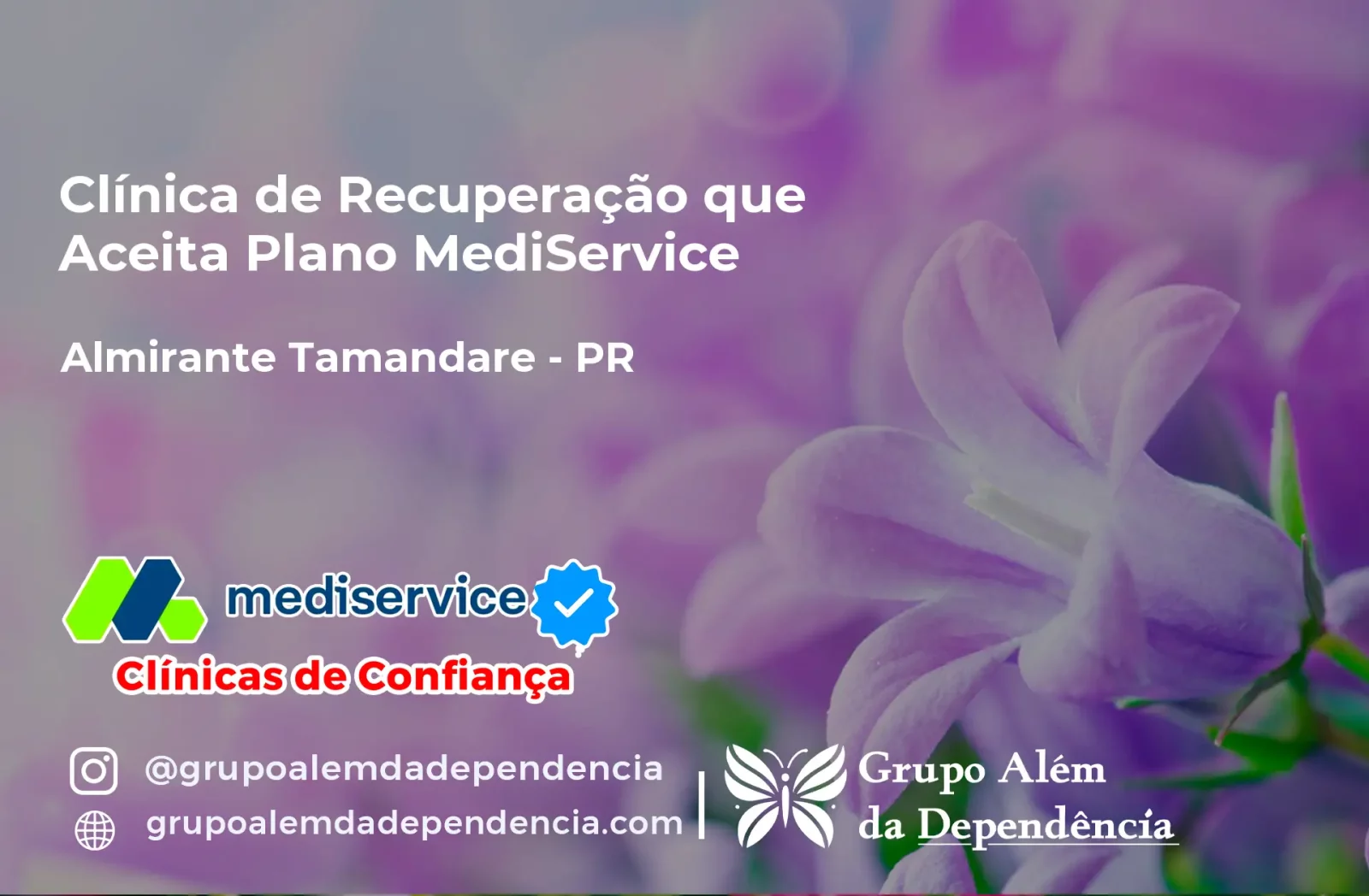 Clínica de Recuperação que Aceita Mediservice em Almirante Tamandaré - PR