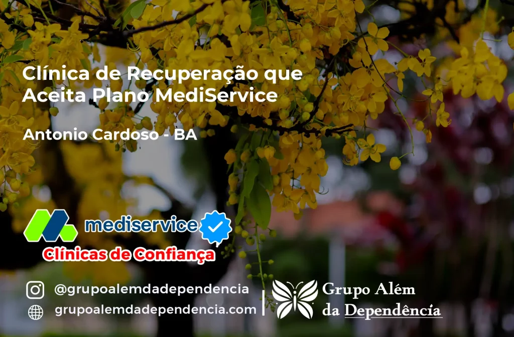 Clínica de Recuperação que Aceita Mediservice em Antônio Cardoso - BA 1 Clínica de Recuperação que Aceita Mediservice em Antônio Cardoso - BA