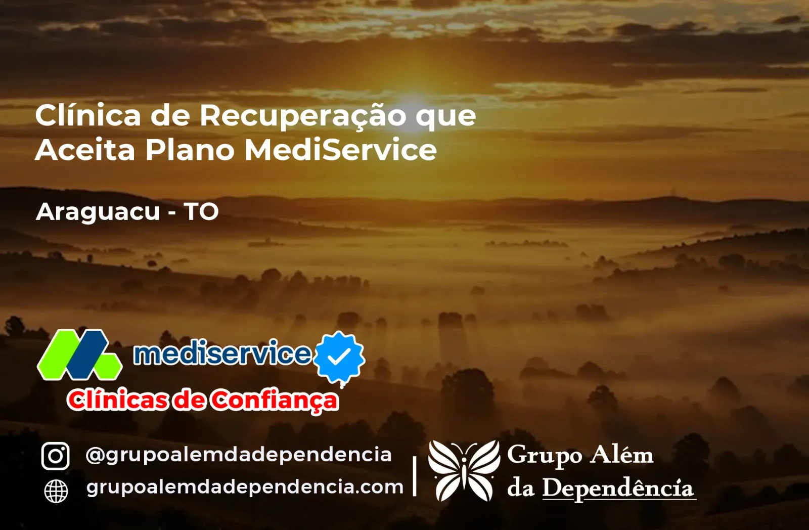 Clínica de Recuperação que Aceita Mediservice em Araguaçu - TO