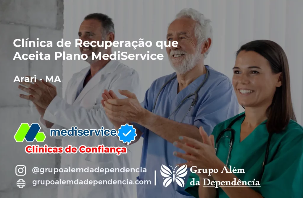 Clínica de Recuperação que Aceita Mediservice em Arari - MA 1 Clínica de Recuperação que Aceita Mediservice em Arari - MA