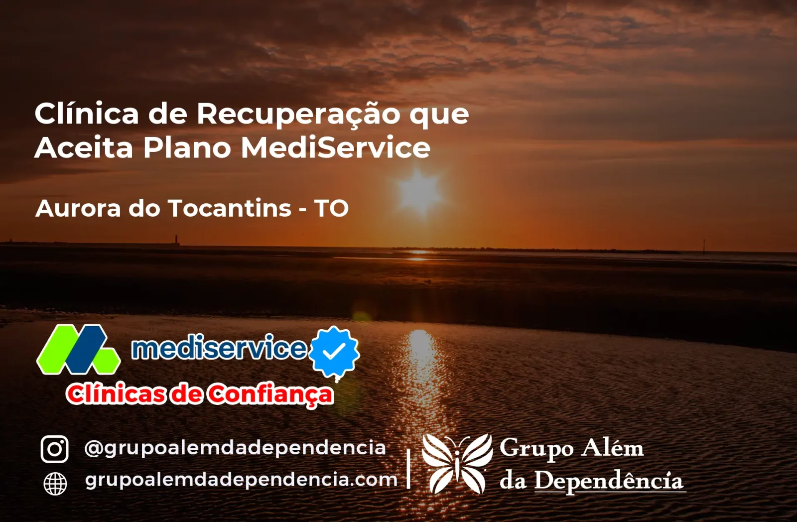Clínica de Recuperação que Aceita Mediservice em Aurora do Tocantins - TO
