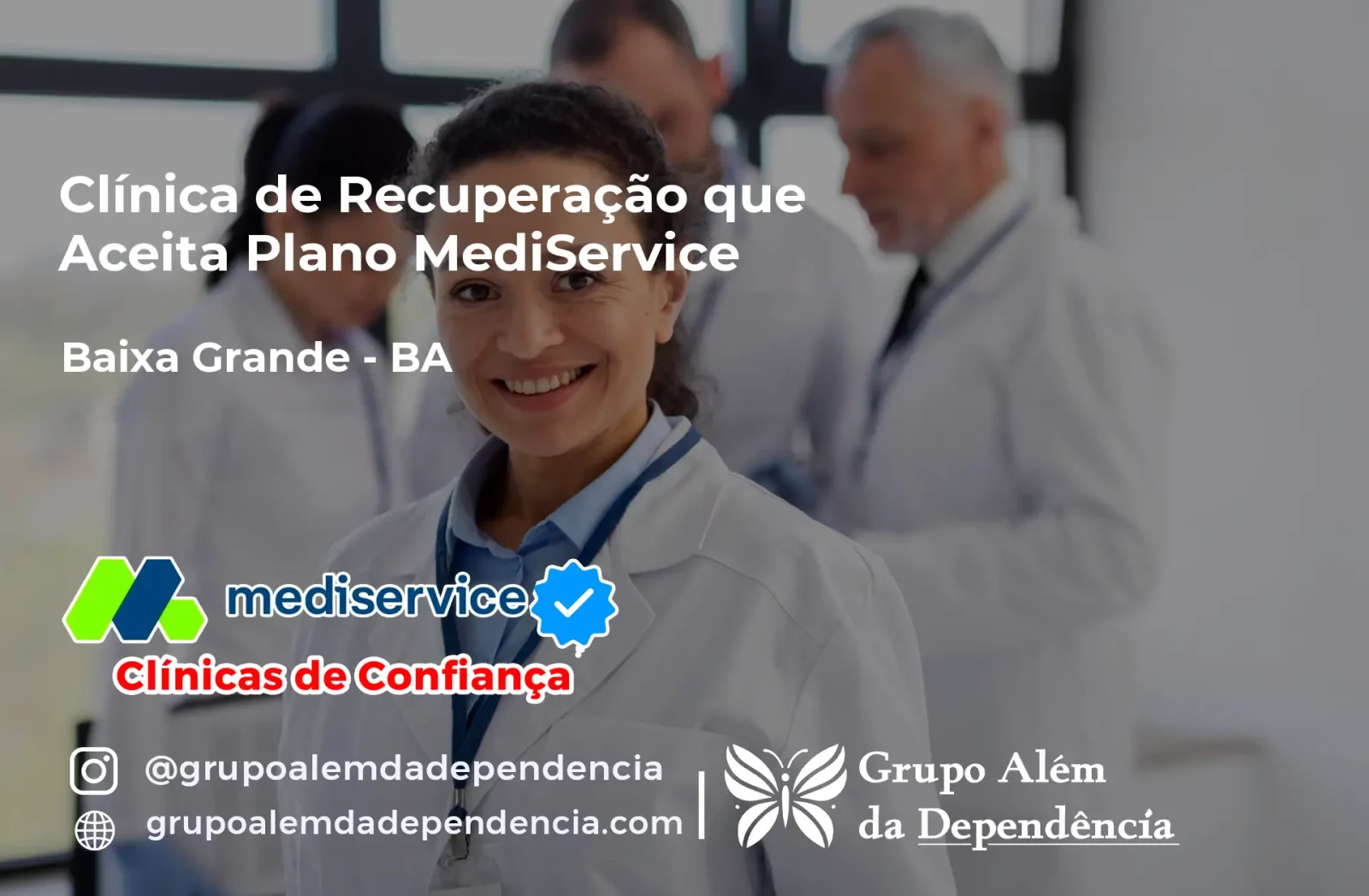 Clínica de Recuperação que Aceita Mediservice em Baixa Grande - BA