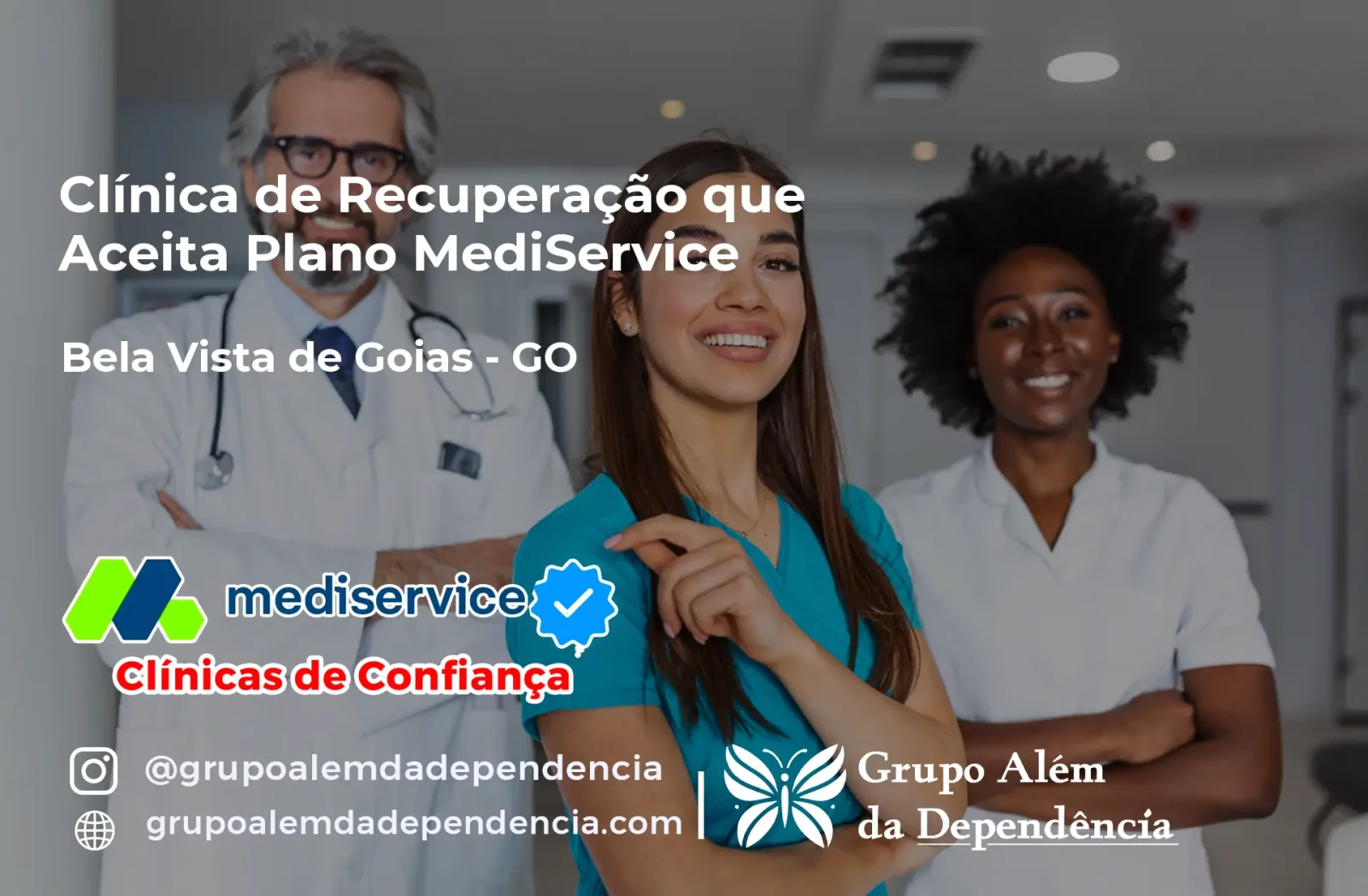 Clínica de Recuperação que Aceita Mediservice em Bela Vista de Goiás - GO