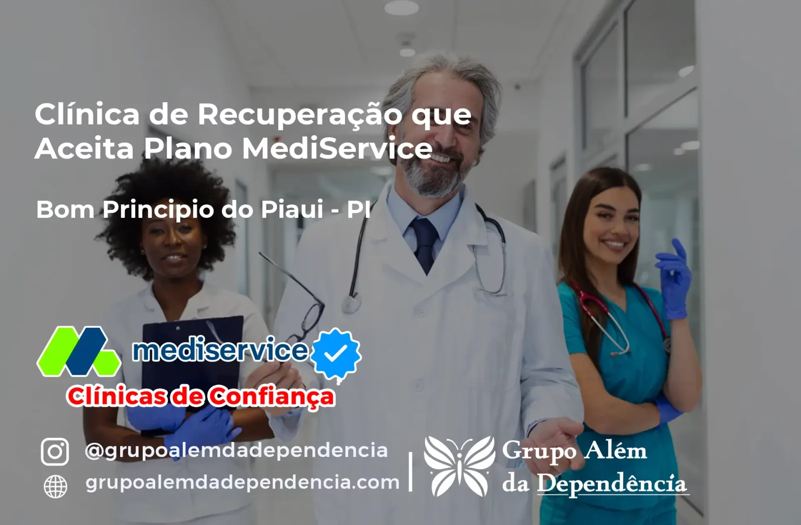 Clínica de Recuperação que Aceita Mediservice em Bom Princípio do Piauí - PI