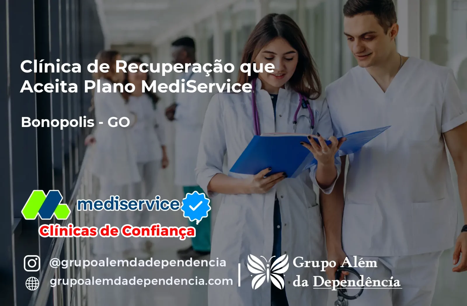 Clínica de Recuperação que Aceita Mediservice em Bonópolis - GO