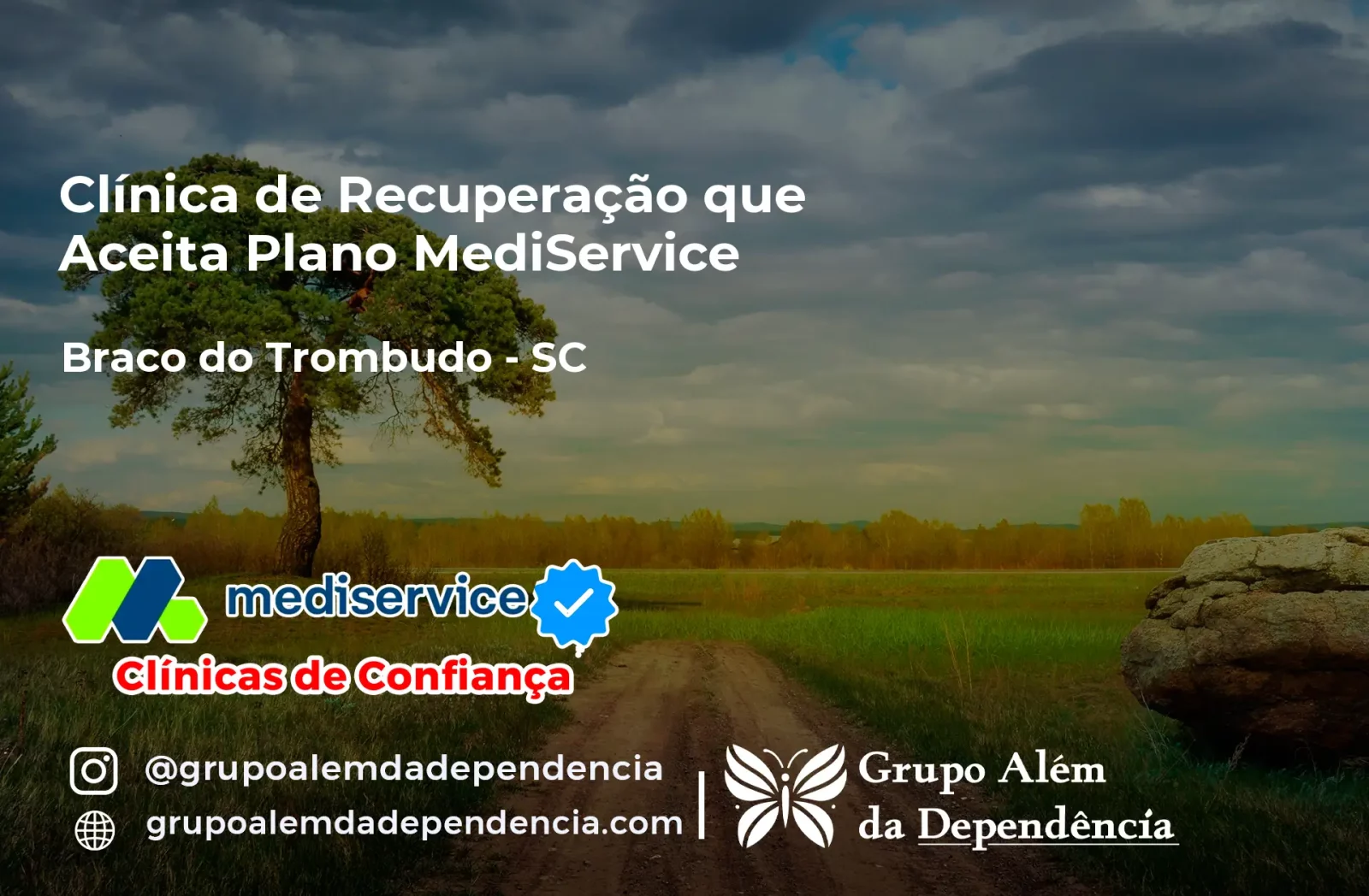 Clínica de Recuperação que Aceita Mediservice em Braço do Trombudo - SC