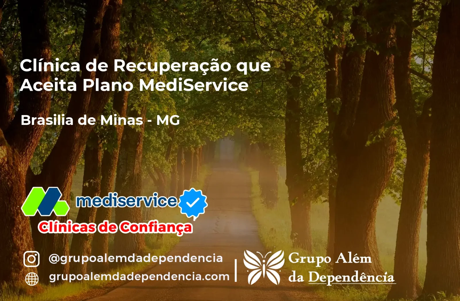 Clínica de Recuperação que Aceita Mediservice em Brasília de Minas - MG