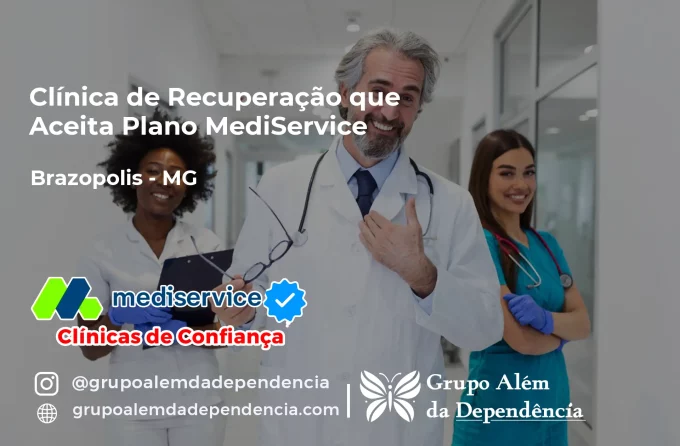 Clínica de Recuperação que Aceita Mediservice em Brazópolis - MG