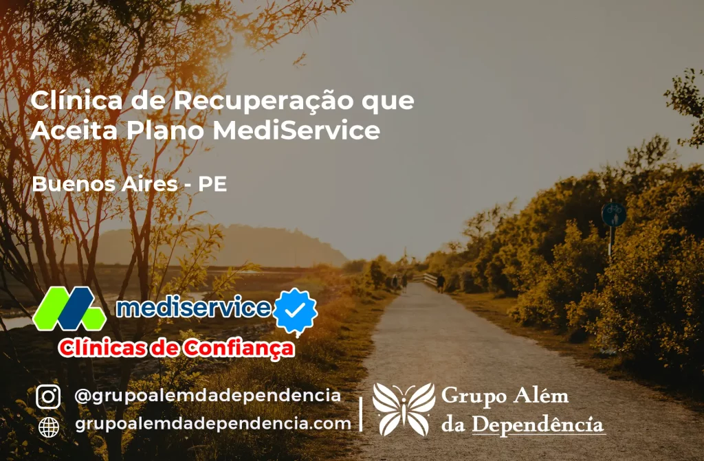 Clínica de Recuperação que Aceita Mediservice em Buenos Aires - PE 1 Clínica de Recuperação que Aceita Mediservice em Buenos Aires - PE