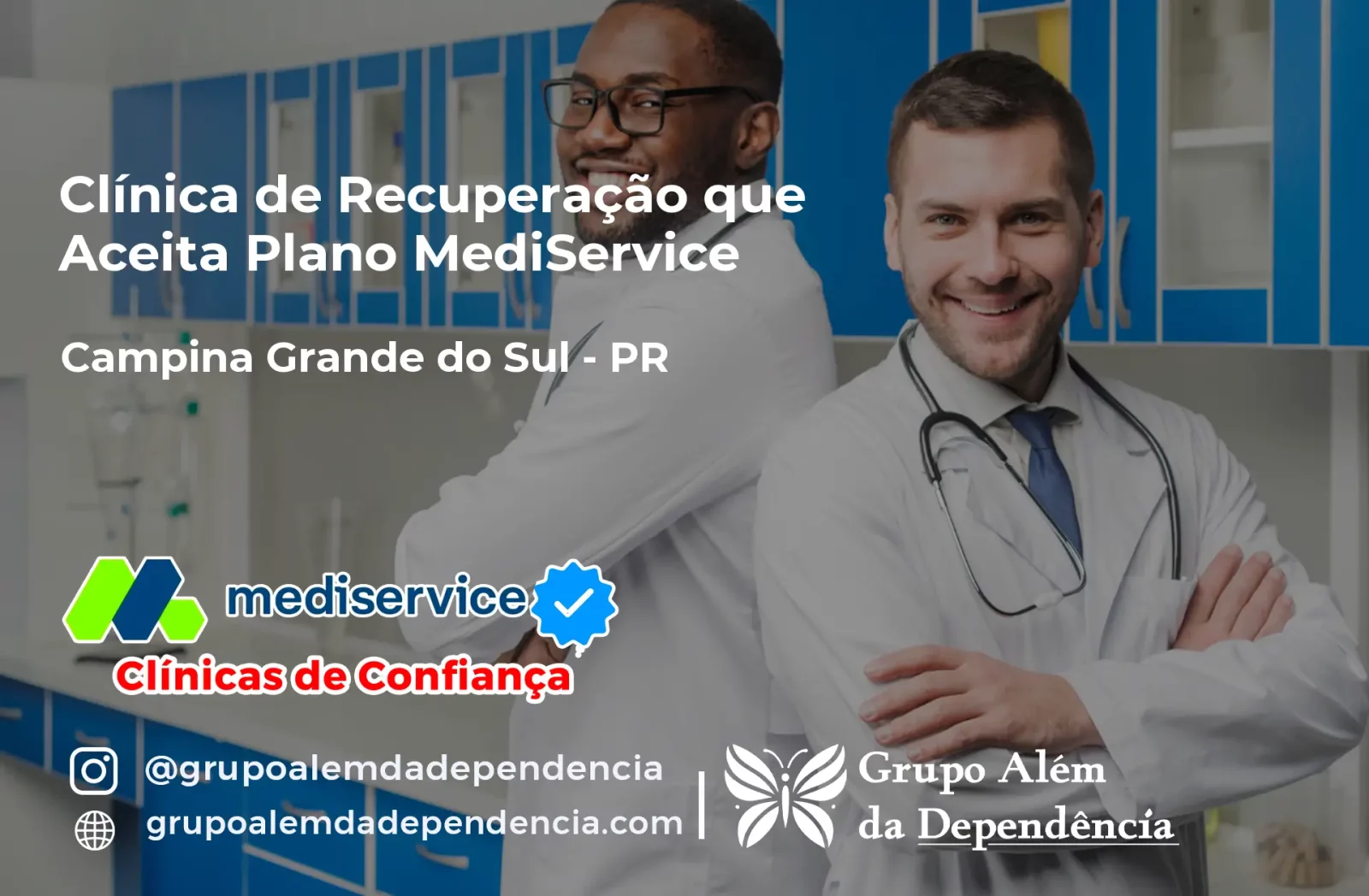 Clínica de Recuperação que Aceita Mediservice em Campina Grande do Sul - PR