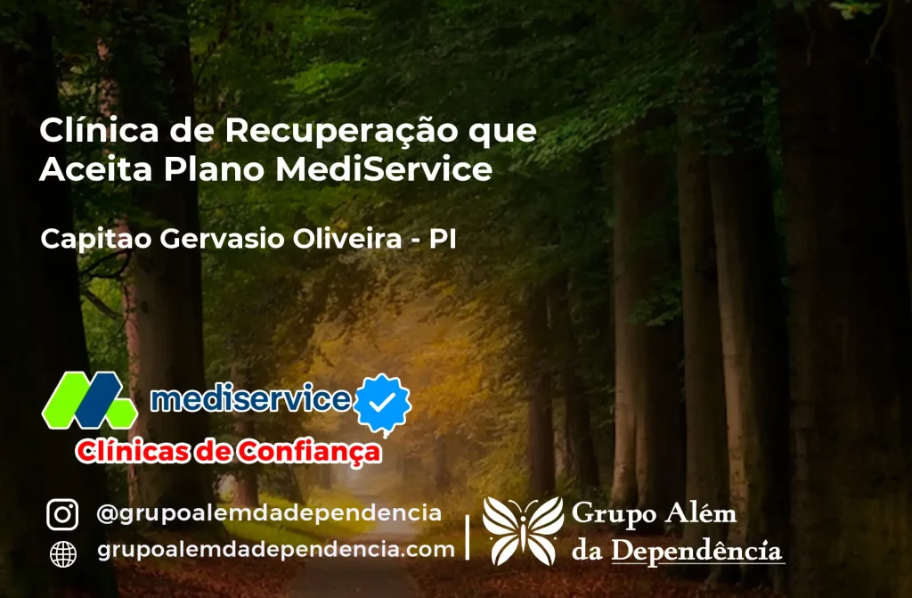 Clínica de Recuperação que Aceita Mediservice em Capitão Gervásio Oliveira - PI 1 Clínica de Recuperação que Aceita Mediservice em Capitão Gervásio Oliveira - PI