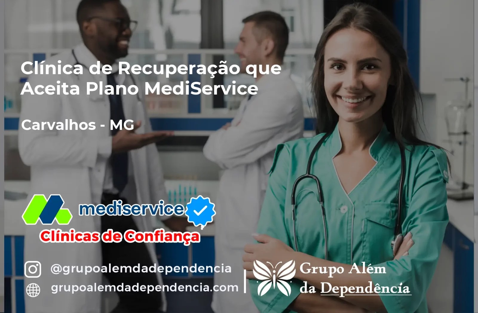 Clínica de Recuperação que Aceita Mediservice em Carvalhos - MG