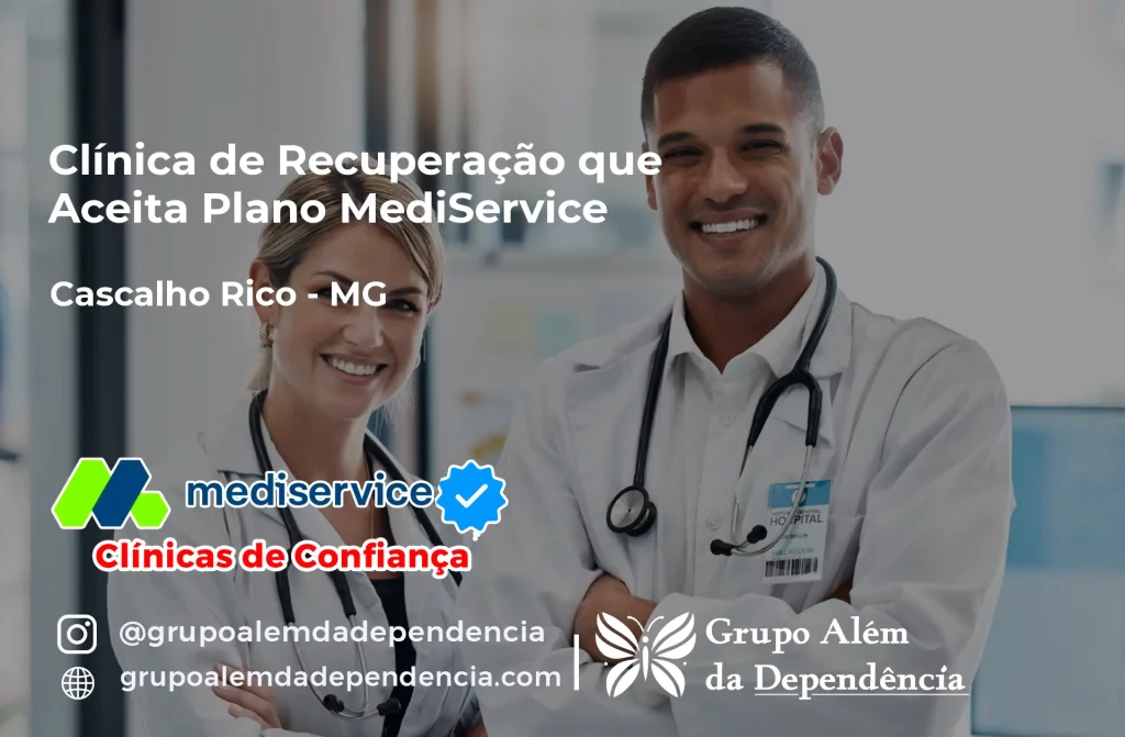 Clínica de Recuperação que Aceita Mediservice em Cascalho Rico - MG 1 Clínica de Recuperação que Aceita Mediservice em Cascalho Rico - MG